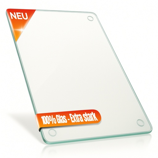 [G-698942] Decovetro Schneidebrett Glas |40x30cm | Glass Cutting Board | Leicht zu reinigen