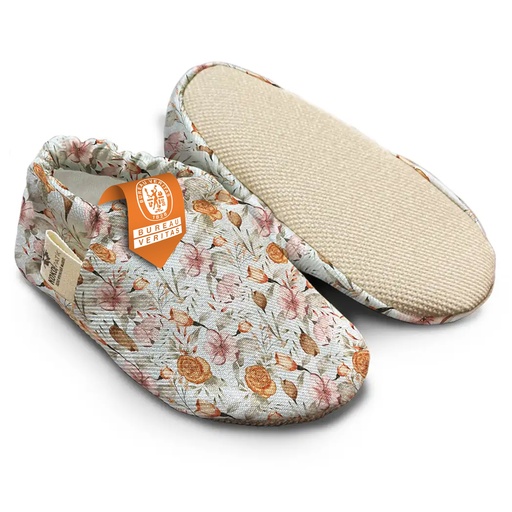 Kokopatik Organische Baumwolle Baby Hausschuhe rutschfest Neugeborene BohoBlumen