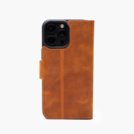 Wachikopa Lederhülle für iPhone 12/12 Pro Kartenfach & Standfunktion