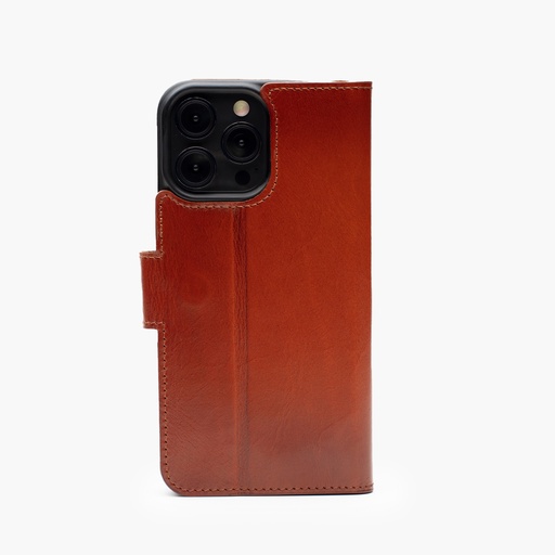 Wachikopa Lederhülle für iPhone 16 Pro Max Kartenfach & Standfunktion