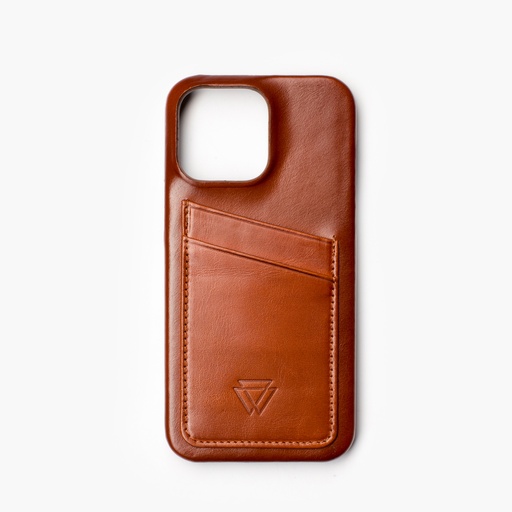 Wachikopa Full Wrap Lederhülle iPhone 15 Plus mit Kartenfächern