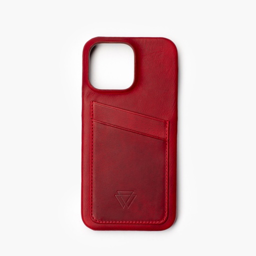 Wachikopa Full Wrap Lederhülle iPhone 15 Pro mit Kartenfächern