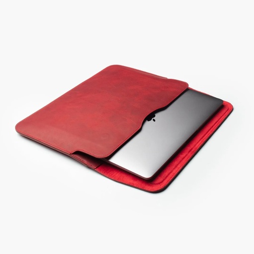 Wachikopa Lederhülle für MacBook Pro 16" mit Kartenfach