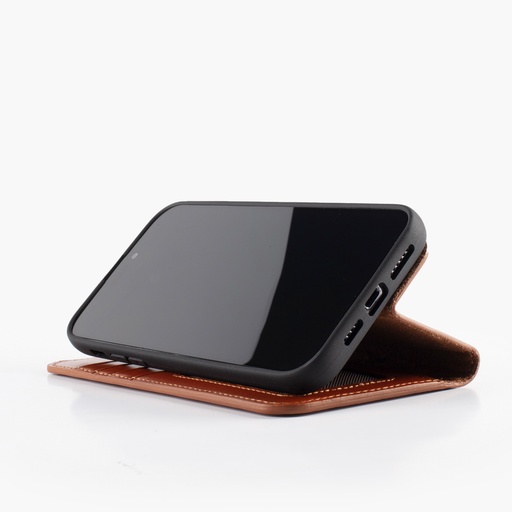 Wachikopa Lederhülle kompatibel mit iPhone 15 Plus mit Kartenfach