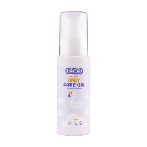 [G-759388] Babyton Baby Pflegeöl 50 ml | Natürliches Calendula-Aprikose Öl für empfindliche Haut