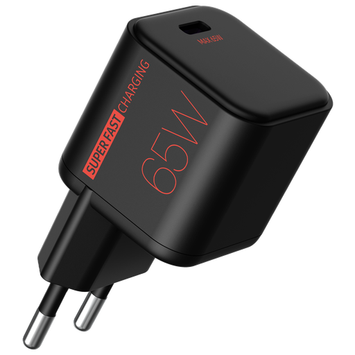 [G-784259] beclad. Mini 65W 1 Port Travel Adapter BLACK BT-PT165MBG-GR