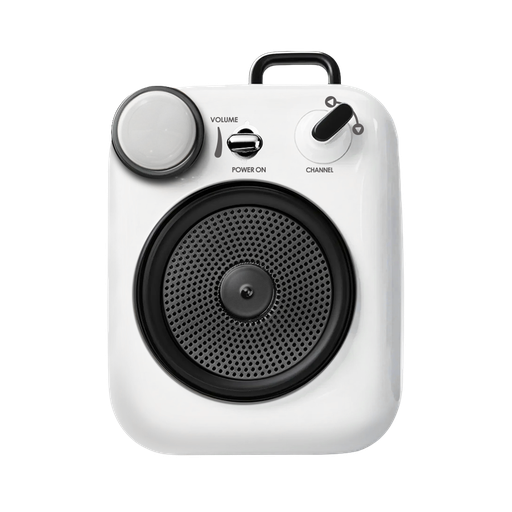 [G-627350] beclad. Portable Bluetooth Speaker White BE-SS103