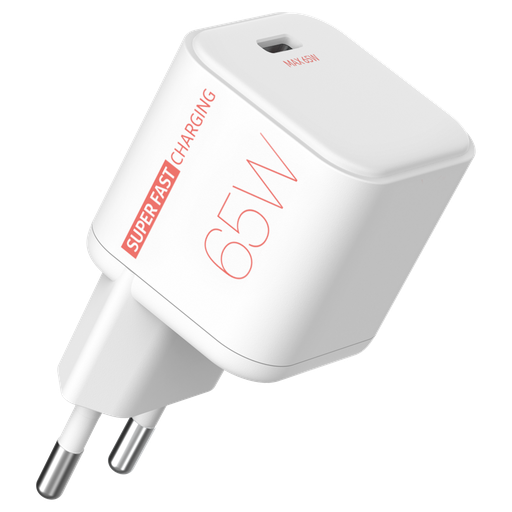 [G-990903] beclad. Mini 65W 1 Port Travel Adapter WHITE BT-PT165MWG-GR