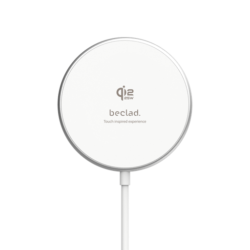 [G-448909] beclad. Wireless Charging Pad White BE-PP121 (Qi2.2)
