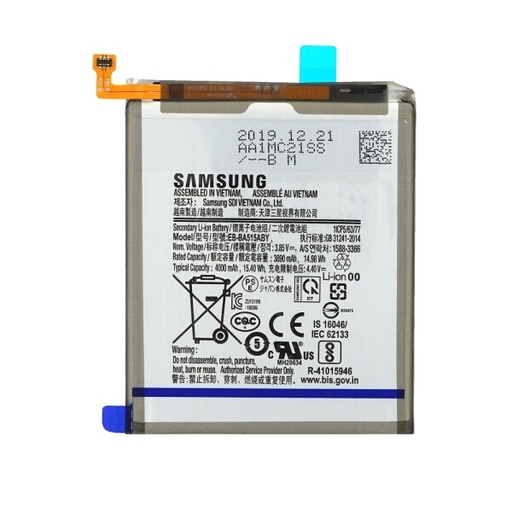[G-704266] Samsung Battery EB-BA515ABY 4000 mAh SM-A515F Galaxy A51 GH82-21668A