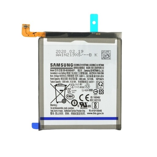 [G-878424] Samsung Battery EB-BG988ABY 5000 mAh SM-G988F Galaxy S20 Ultra GH82-22272A