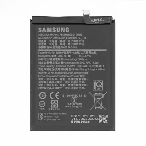 [G-147911] Samsung Battery SCUD-WT-N6 4000mAh SM-A107/A207 Galaxy A10s/A20s GH81-18936A