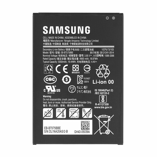 [G-773938] Samsung Battery EB-BT575BBE 5050mAh SM-T570 /T575 Galaxy Tab Active 3 GH43-05039A